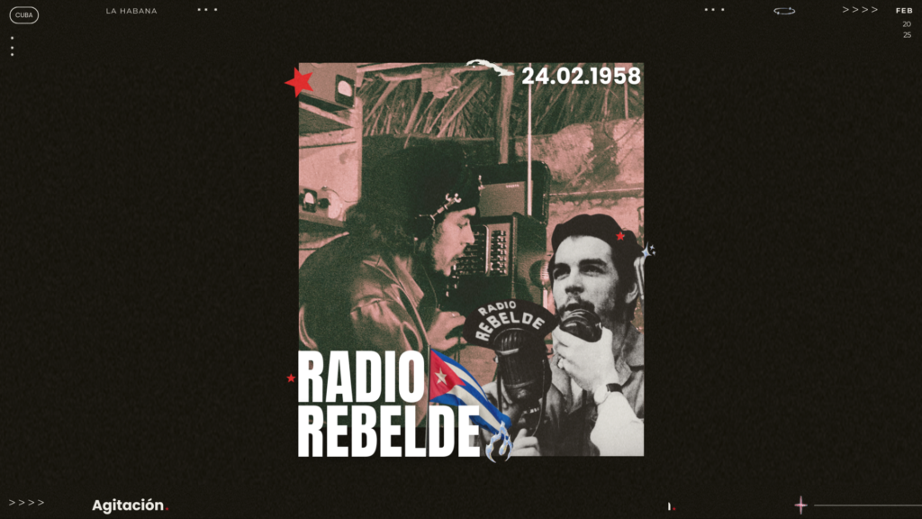Radio Rebelde: herramienta revolucionaria cubana