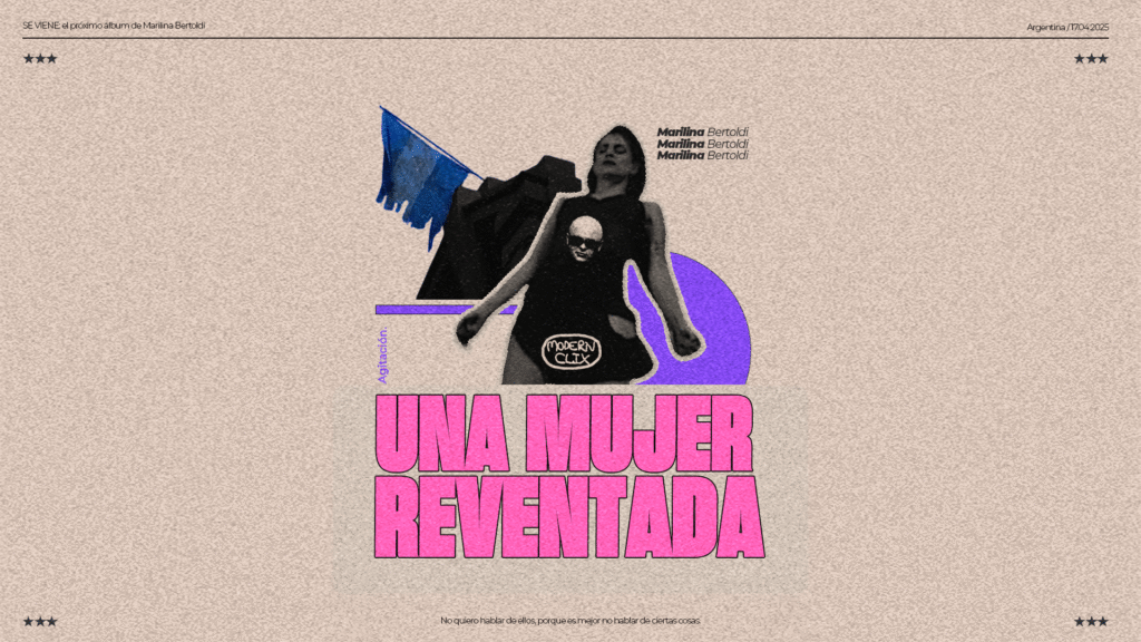 Una mujer reventada
