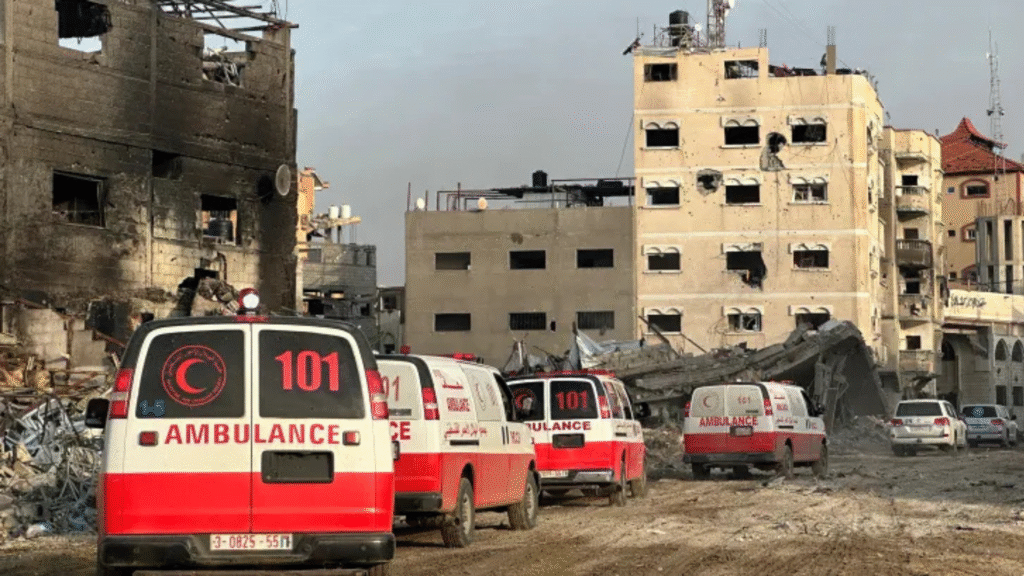 Israel atacó el hospital Nasser en Gaza y mató a 20 personas, entre ellas cuatro periodistas