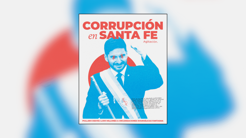 Corrupción en Santa Fe: Pullaro desvía 4.000 millones a organizaciones evangélicas fantasma.