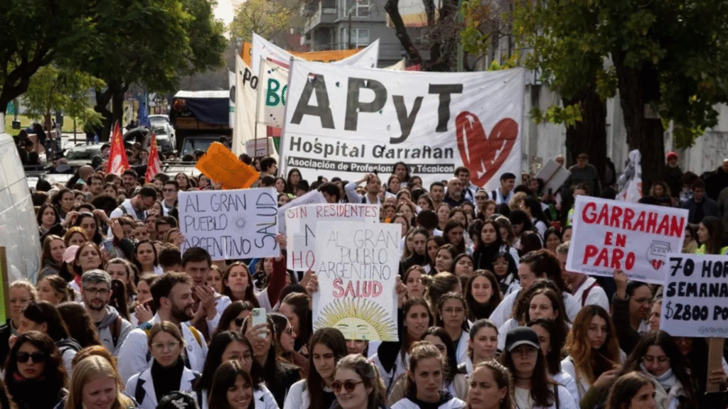Un triunfo clave de los trabajadores del Hospital Garrahan