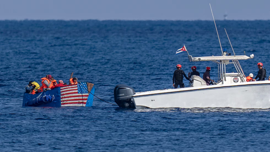 Cuba interceptó a una tripulación armada con matrícula de EEUU