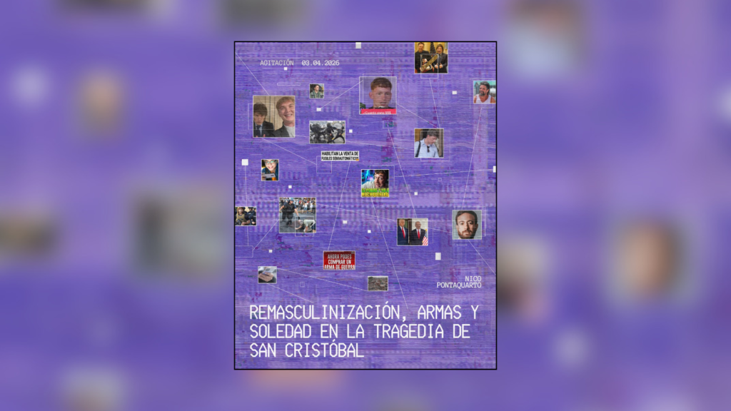 Remasculinización, armas y soledad en la tragedia de San Cristóbal