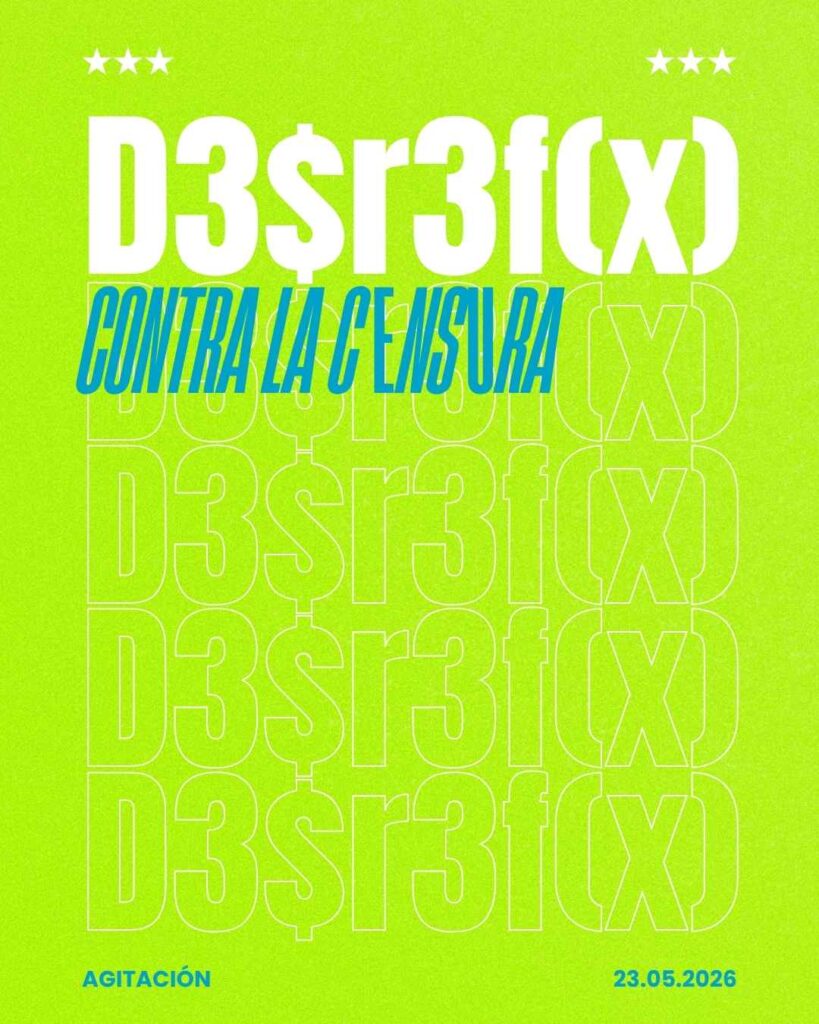 D3$r3f(X) contra la c3n$ura