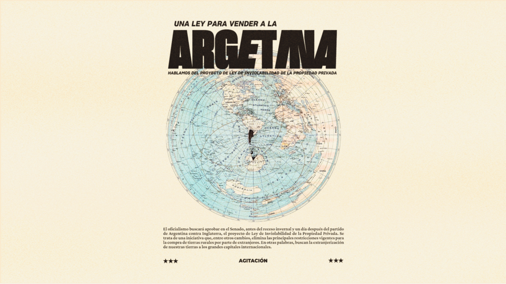 Una ley para vender la Argentina