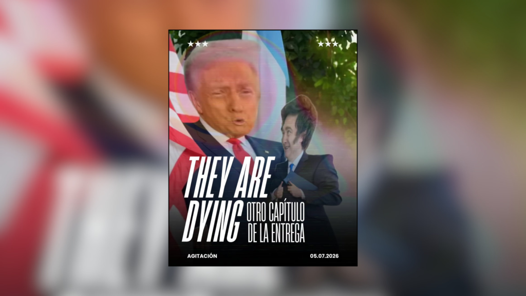 They are dying: otro capítulo de la entrega a EE.UU.