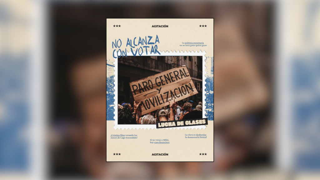No alcanza con votar